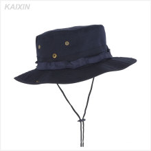 custom floppy fishing hat cap men military boonie bucket hats with string